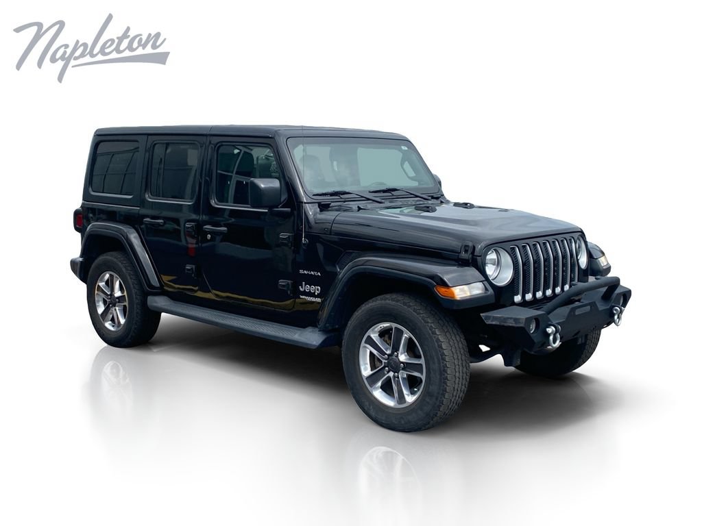 Used 2020 Jeep Wrangler Unlimited Sahara AWD/4WD image 8