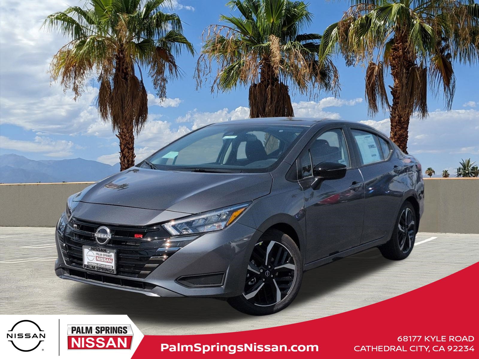 New 2025 Nissan Versa SR w/ Trunk Package