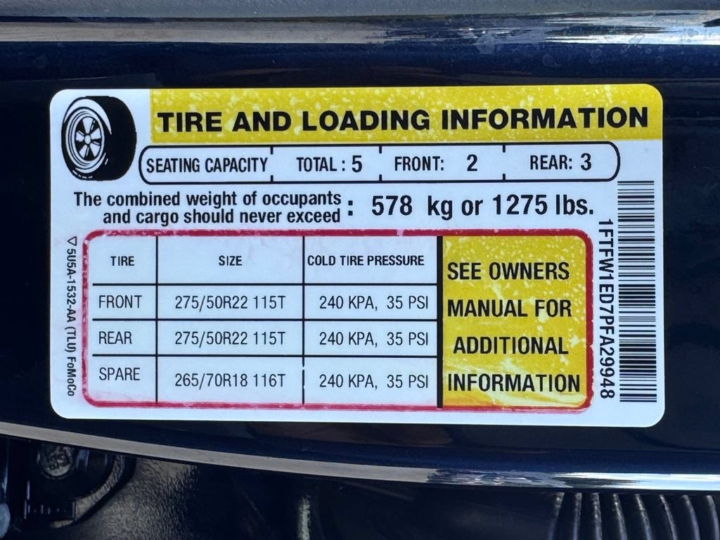 Used 2023 Ford F150 Limited AWD/4WD image 54