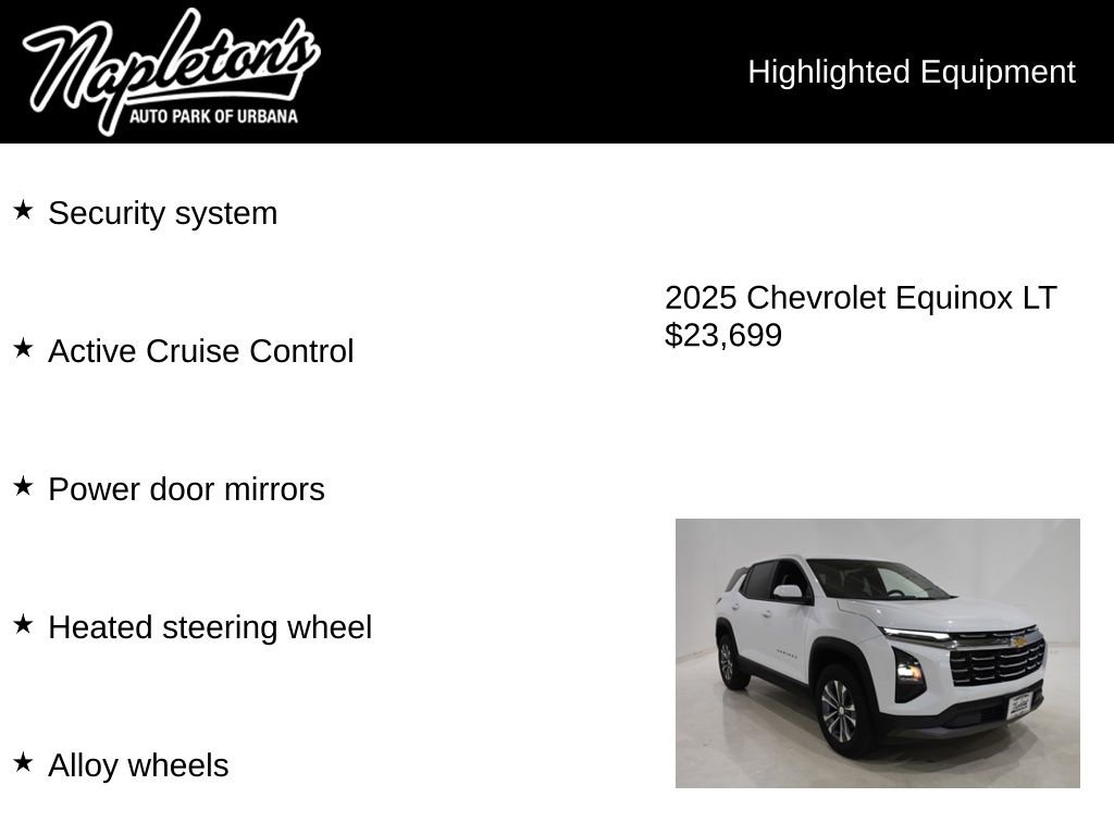 Used 2025 Chevrolet Equinox LT FWD image 16