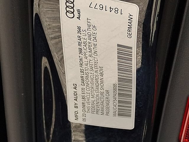 Certified 2023 Audi S5 Premium Plus w/ Premium Plus Package AWD/4WD image 26