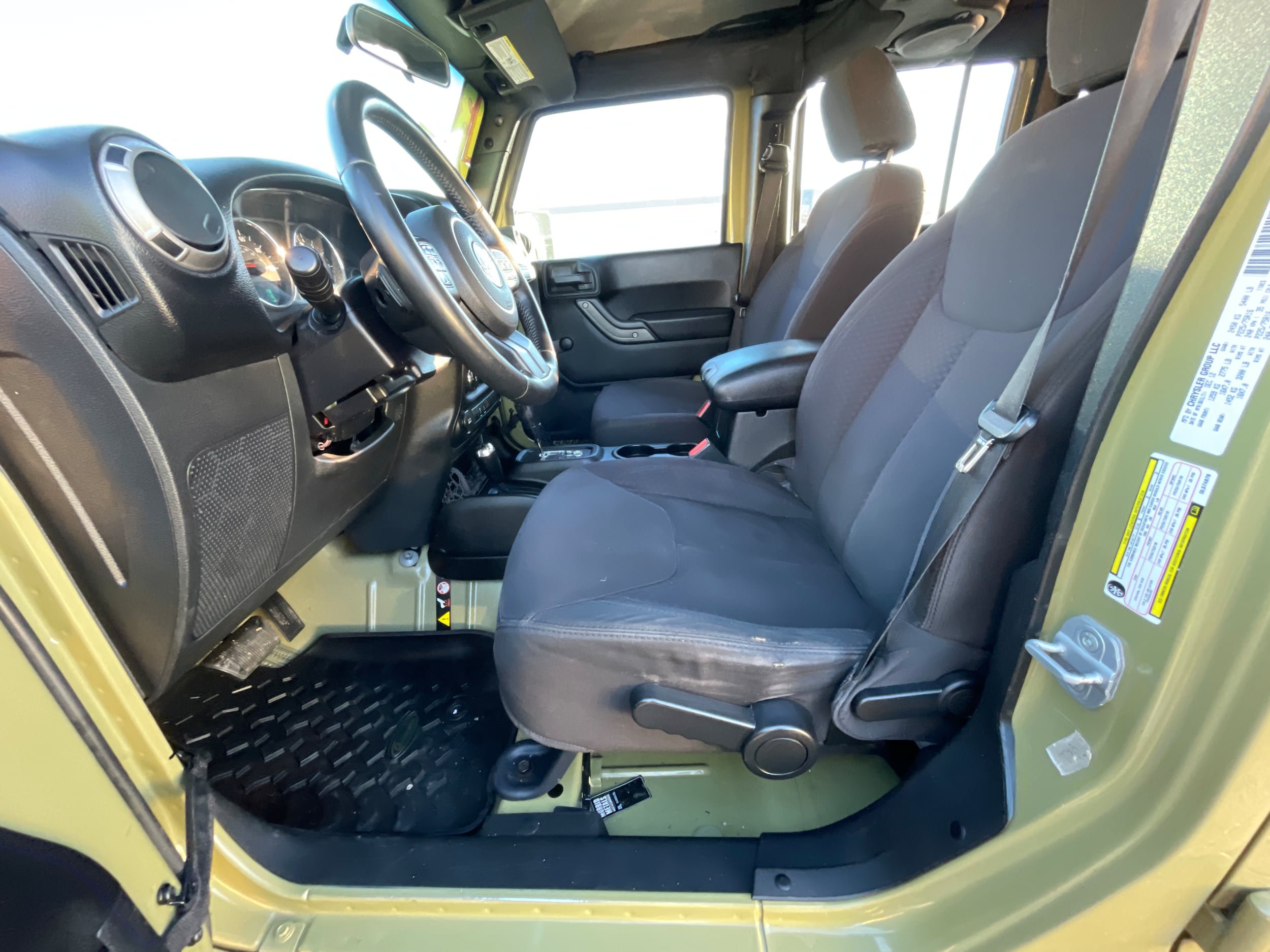 Used 2013 Jeep Wrangler Unlimited Sport w/ Mopar Black Appearance Group AWD/4WD image 11