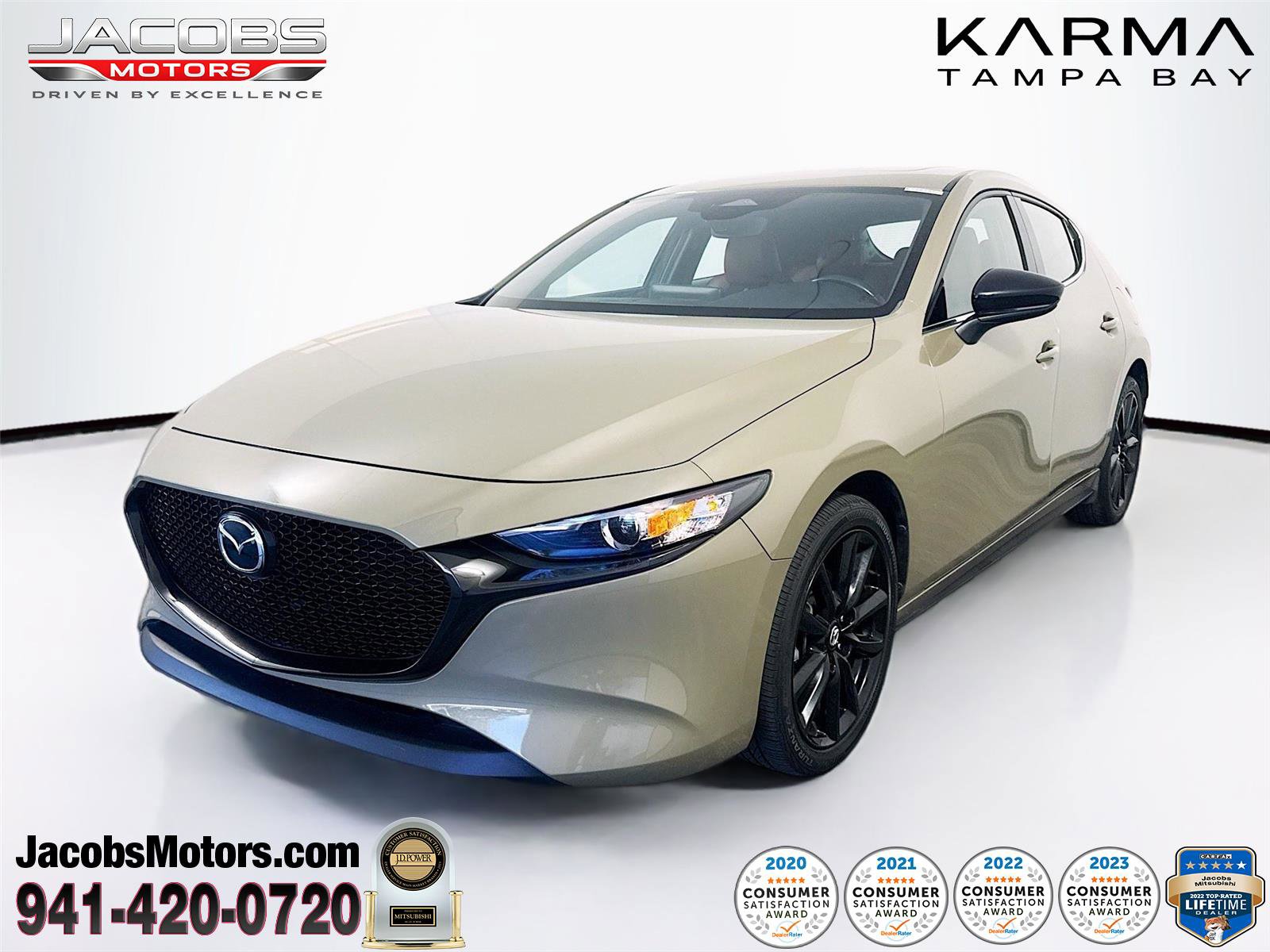 Used 2025 MAZDA MAZDA3 Carbon image 1