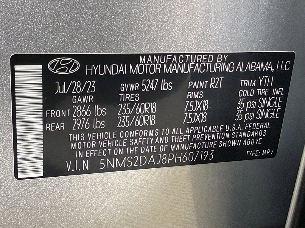 Certified 2023 Hyundai Santa Fe SEL image 43