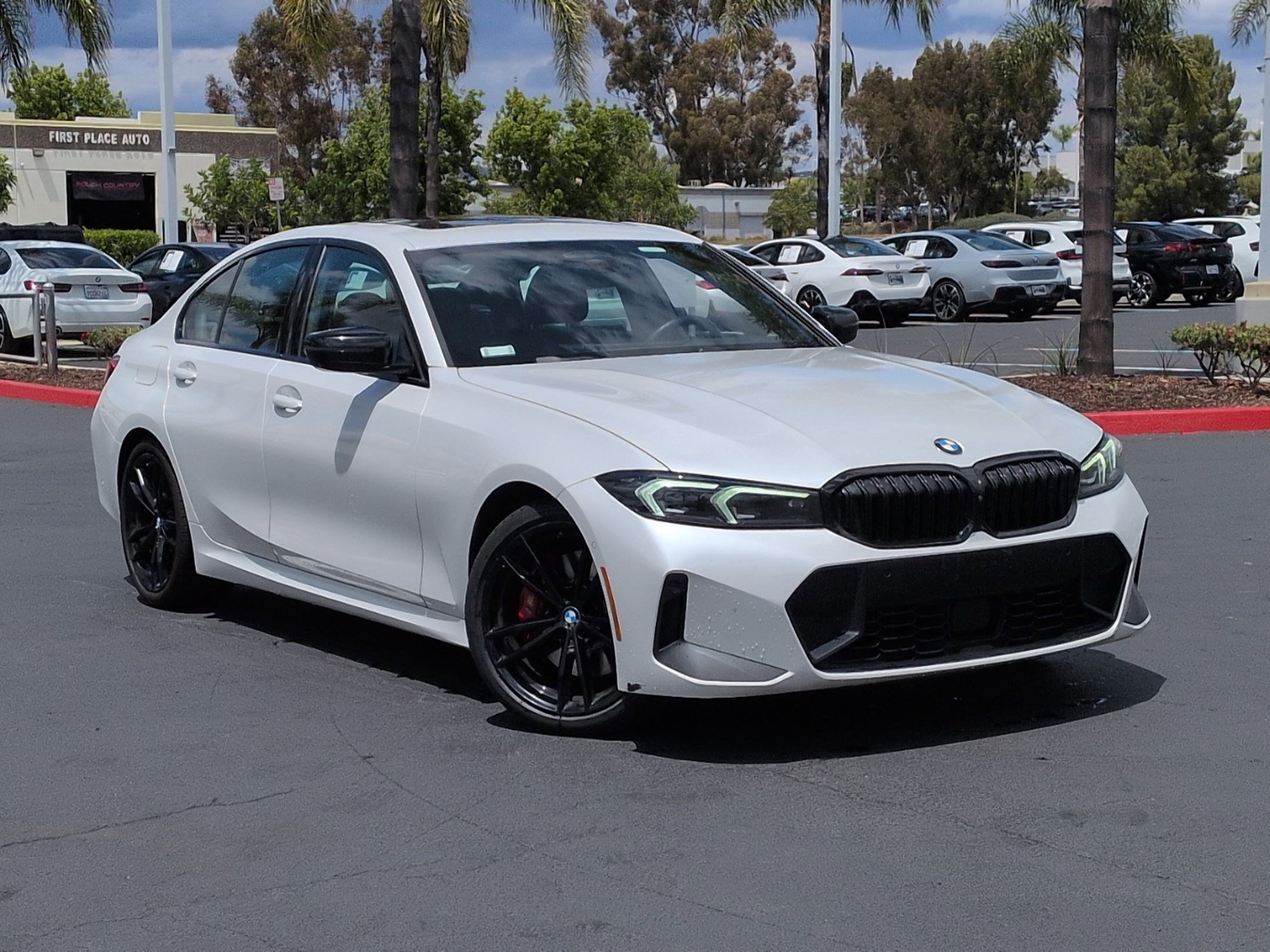 Certified 2023 BMW 330i Sedan w/ M Sport Package RWD image 2