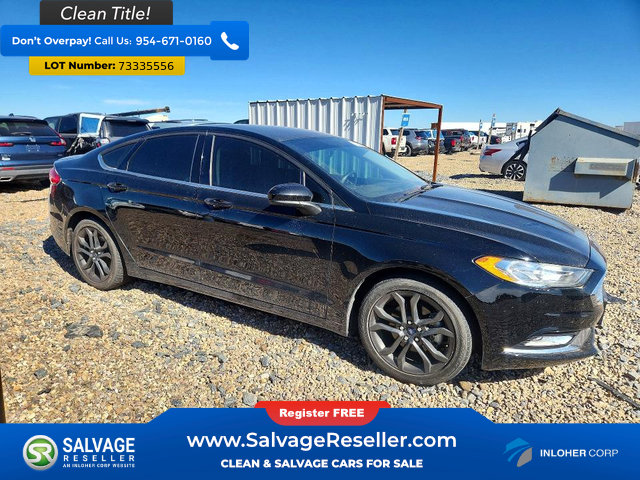 Used 2018 Ford Fusion SE w/ Equipment Group 201A FWD image 5