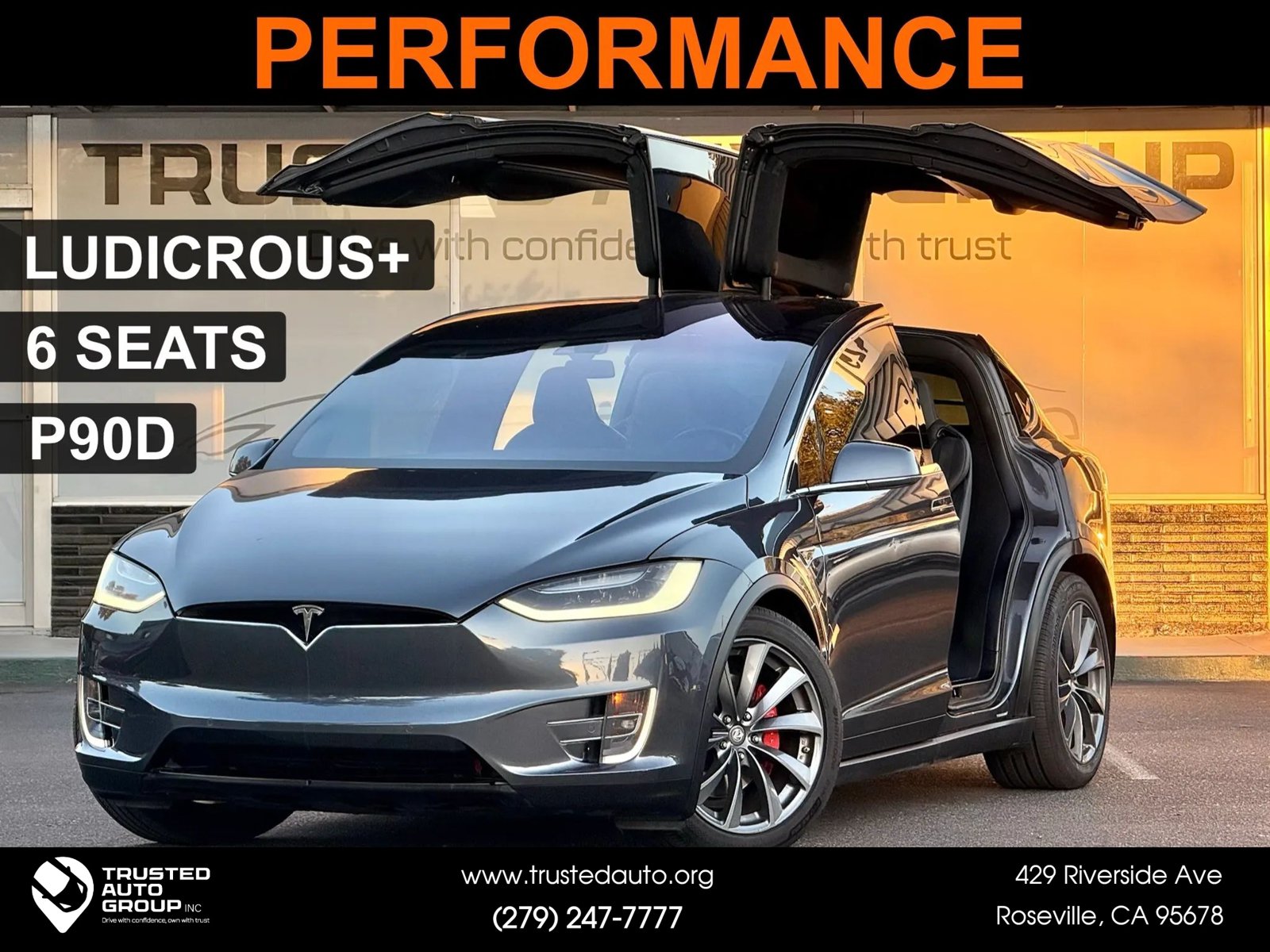 Used 2016 Tesla Model X Performance