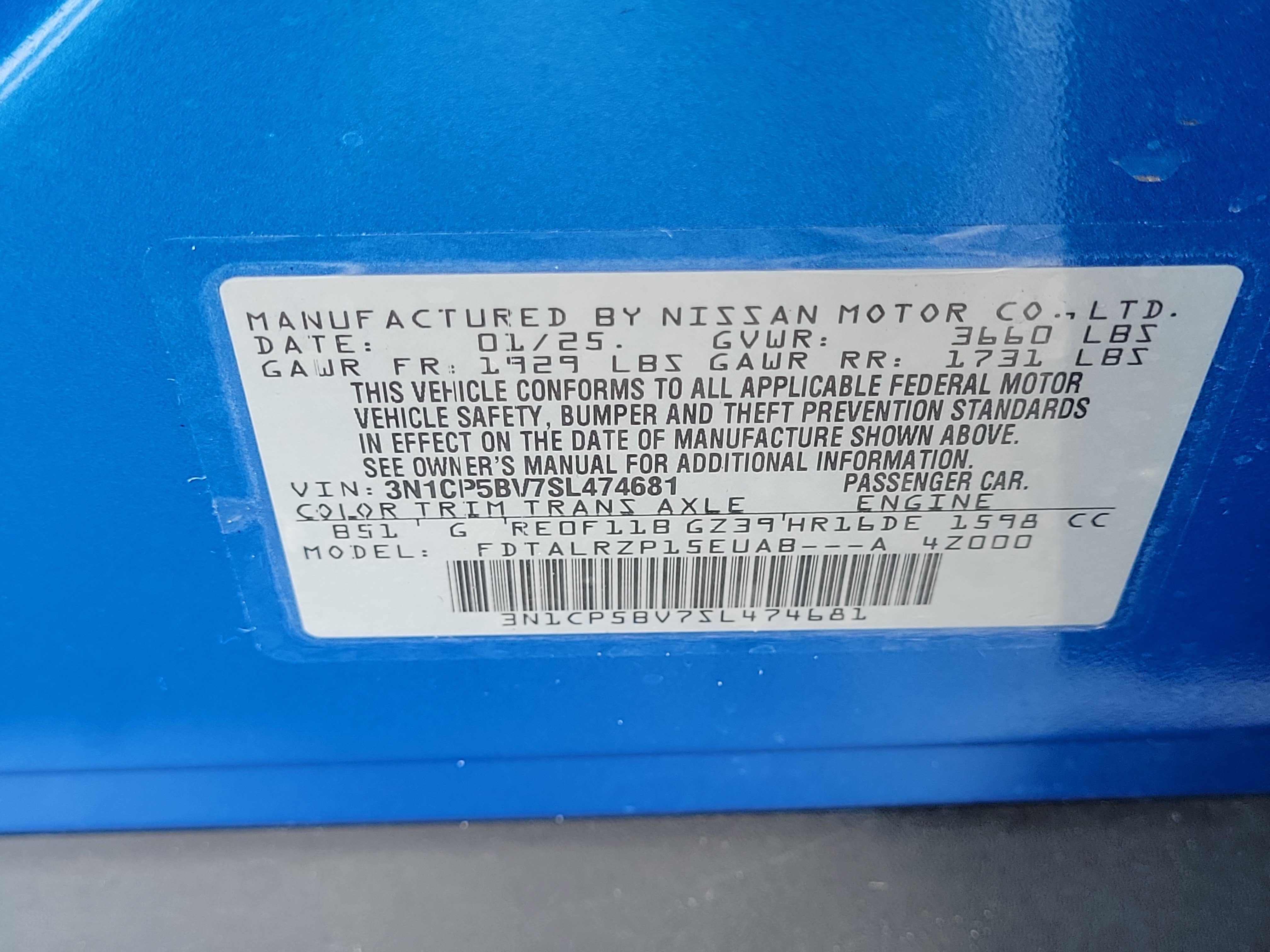 Certified 2025 Nissan Kicks Play S FWD image 23