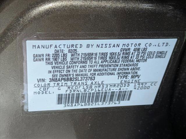 Certified 2025 Nissan Kicks S AWD/4WD image 22