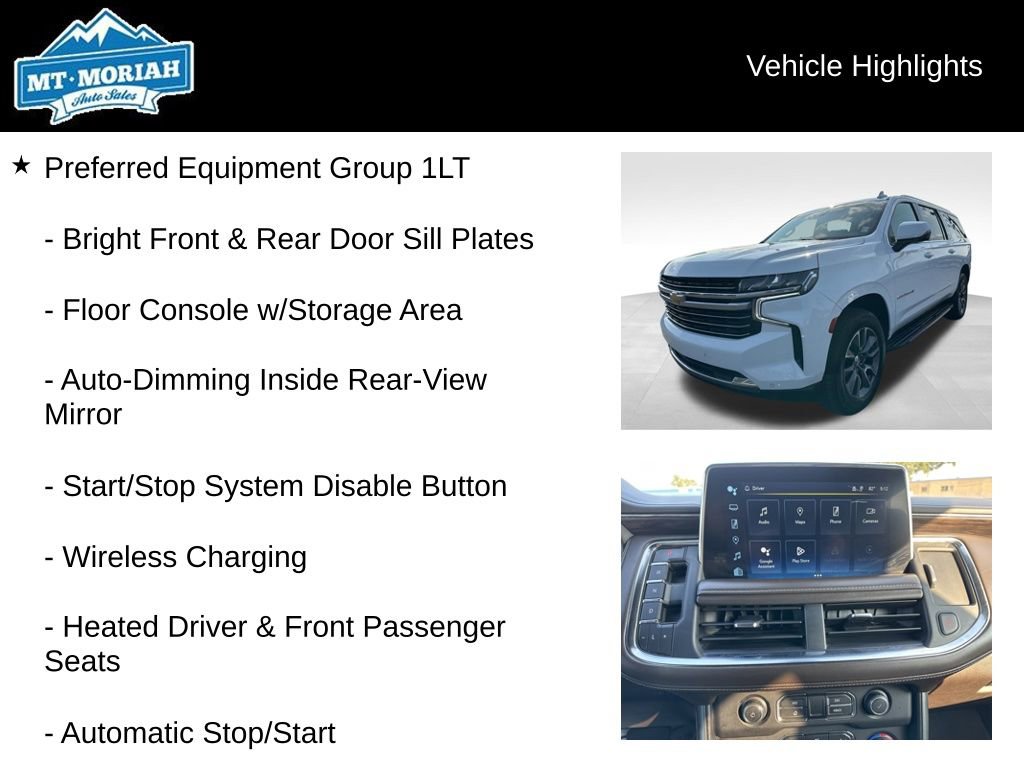 Used 2022 Chevrolet Suburban LT w/ Luxury Package image 8