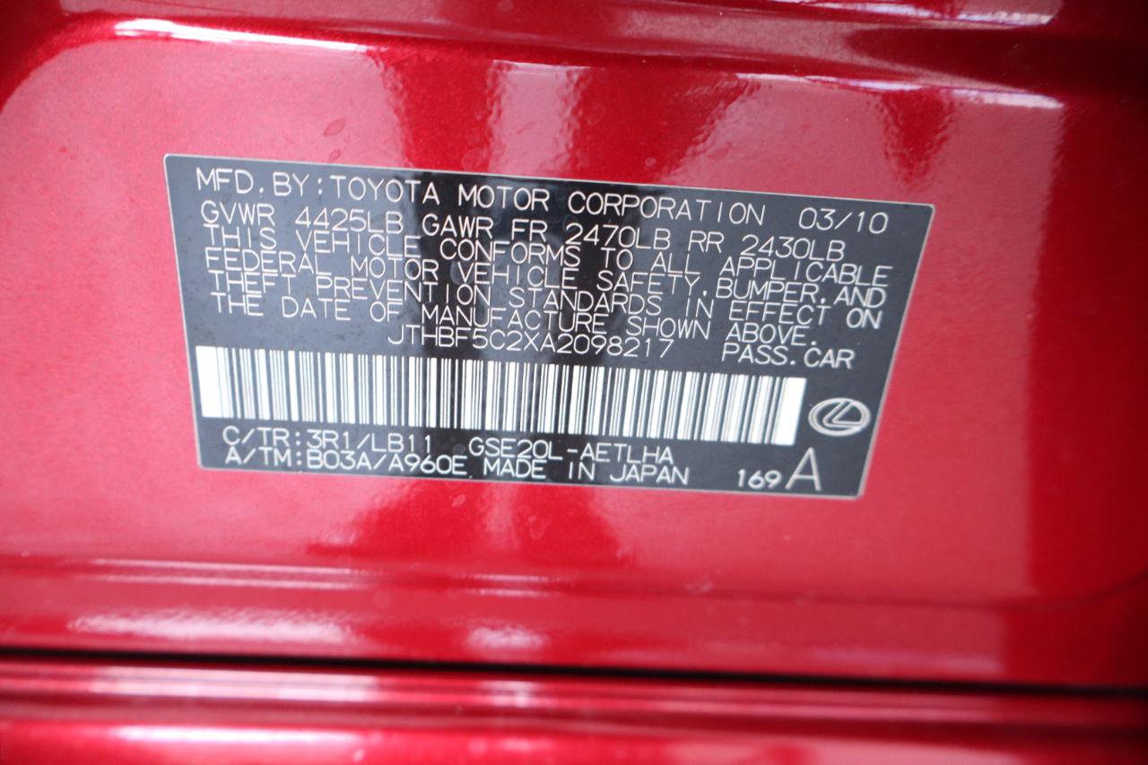 Used 2010 Lexus IS 250 RWD image 38