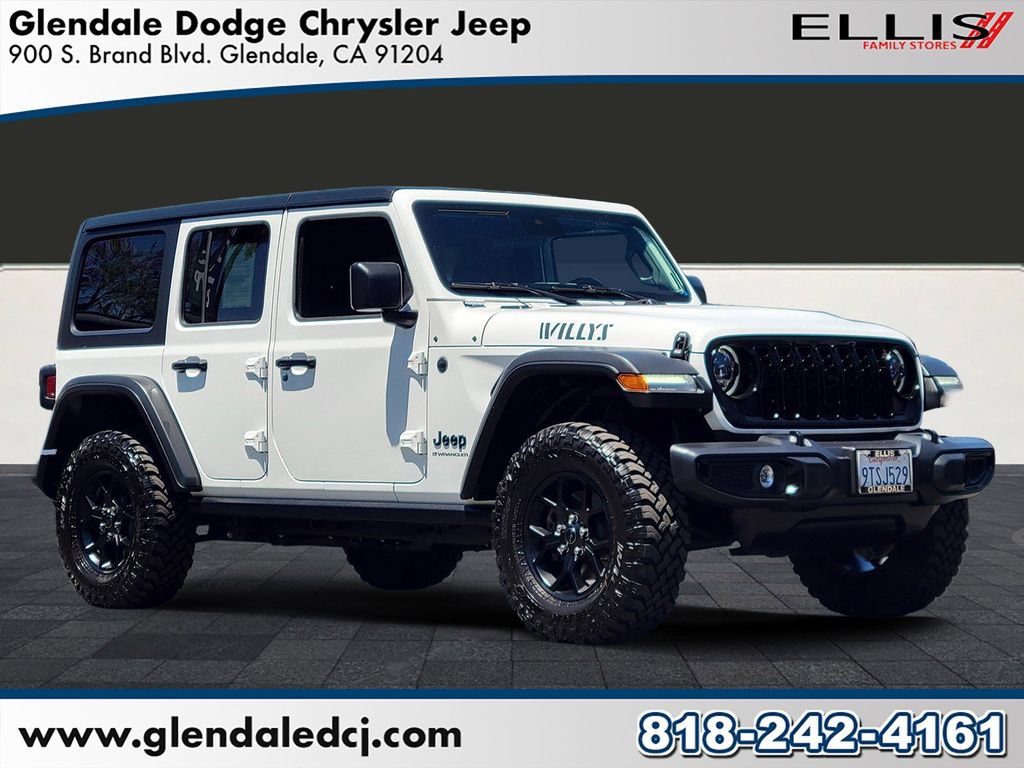 Used 2025 Jeep Wrangler Unlimited Sport AWD/4WD image 1