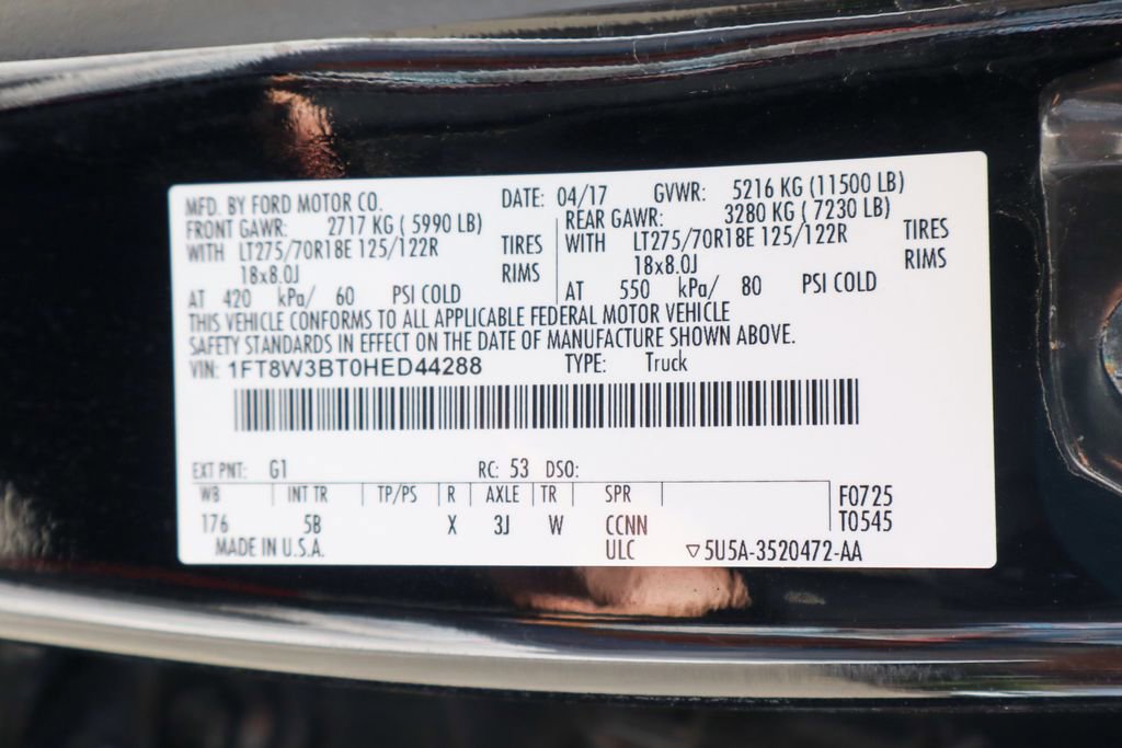 Used 2017 Ford F350 Lariat w/ Lariat Ultimate Package AWD/4WD image 63