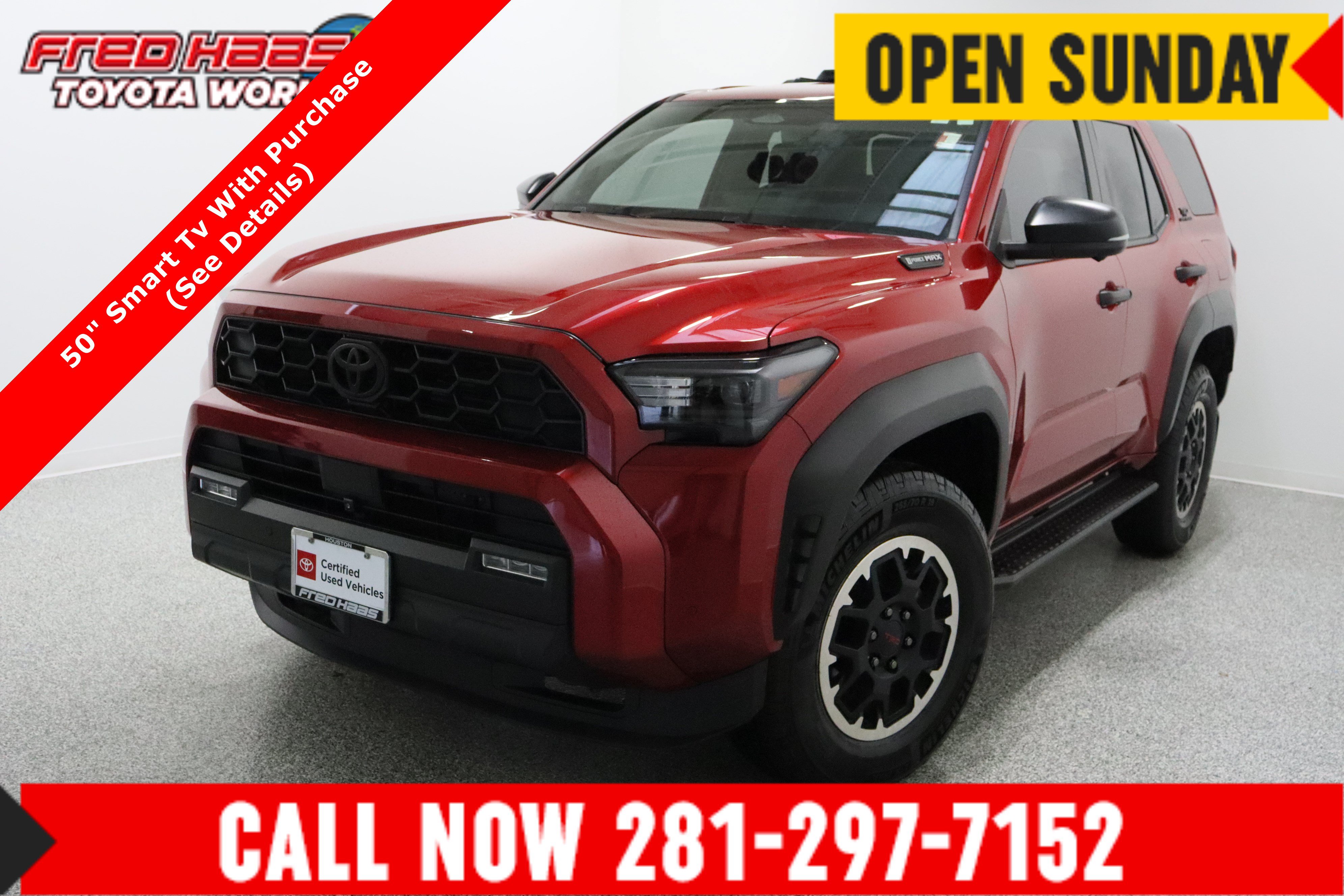 Certified 2025 Toyota 4Runner TRD Off-Road Premium w/ Tow Technology Package AWD/4WD video 1