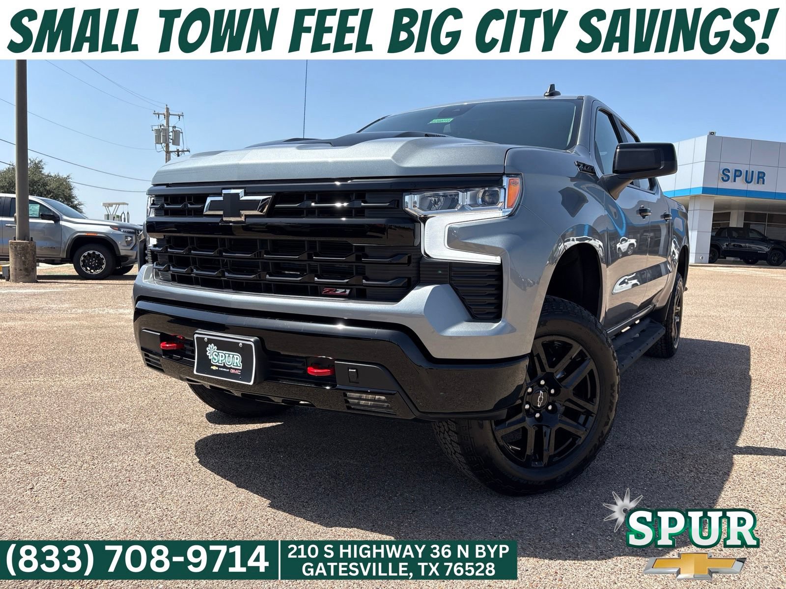 New 2026 Chevrolet Silverado 1500 LT Trail Boss w/ LPO, Dark Essentials Package AWD/4WD 360° Tour