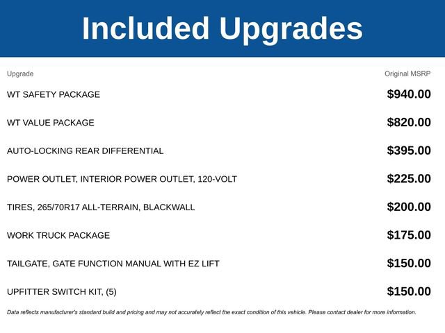 New 2026 Chevrolet Silverado 1500 W/T w/ WT Safety Package RWD image 5