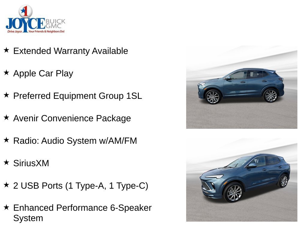 Certified 2024 Buick Encore GX Avenir w/ Avenir Convenience Package FWD image 10
