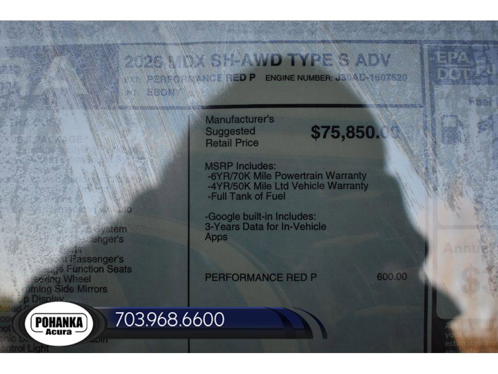 New 2026 Acura MDX Type S image 39