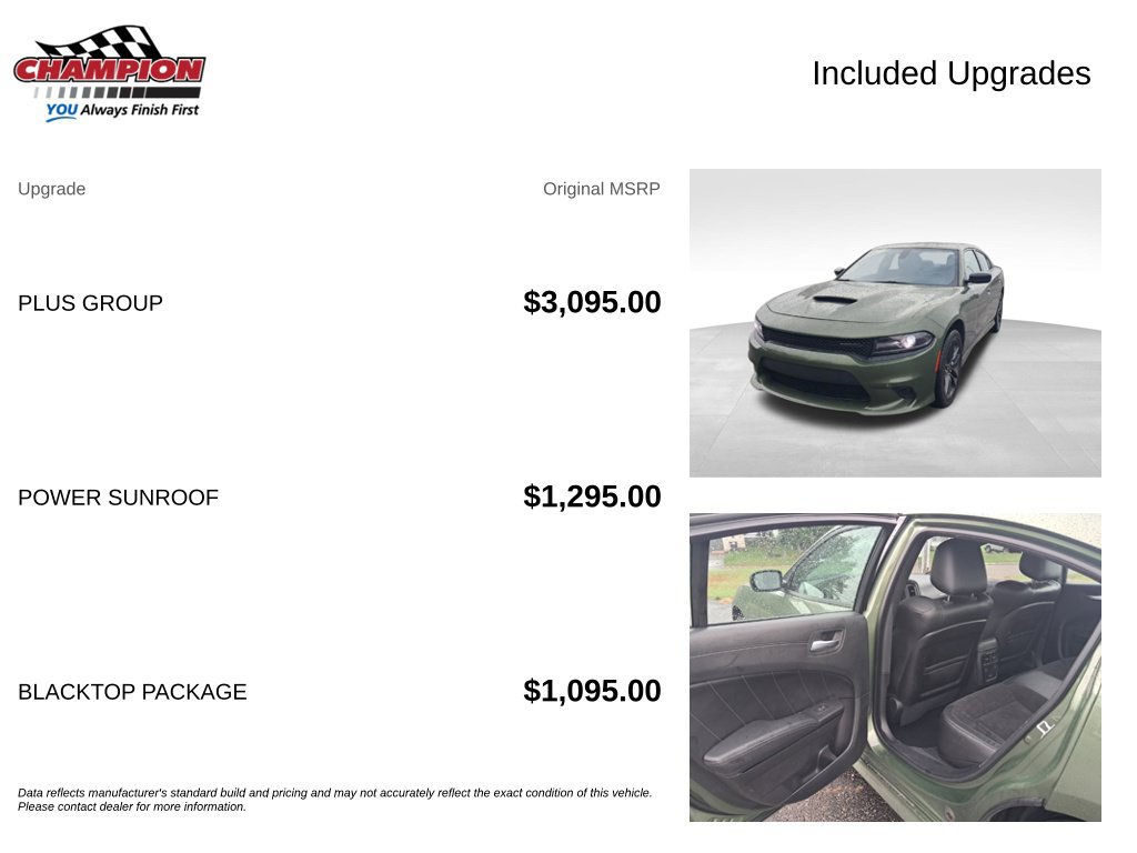Used 2021 Dodge Charger GT w/ Plus Group AWD/4WD image 7