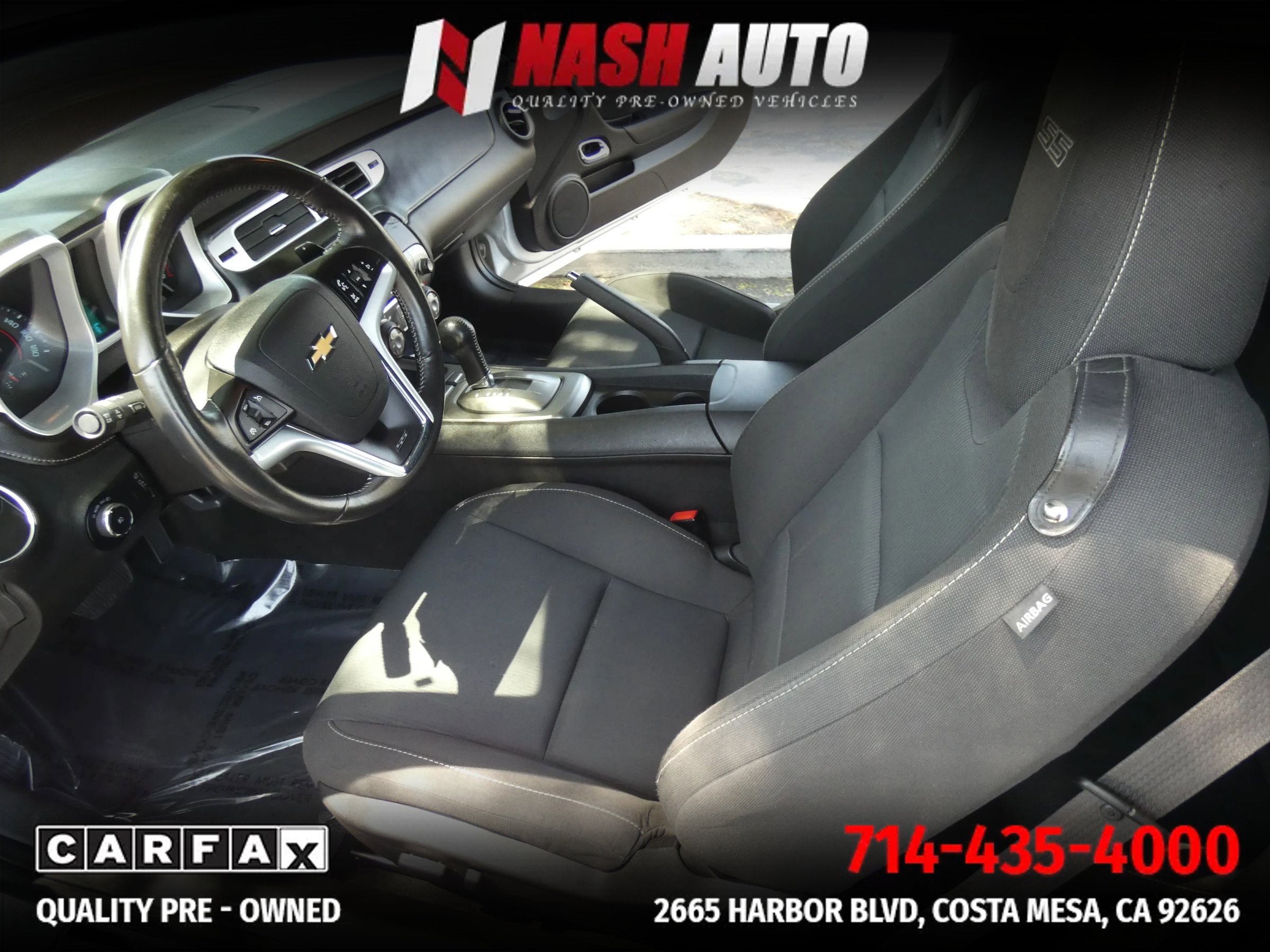 Used 2012 Chevrolet Camaro SS w/ Black Stripe Package image 45