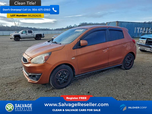Used 2017 Mitsubishi Mirage ES