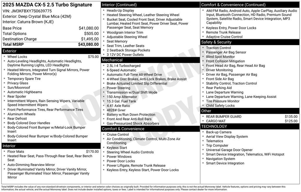 Certified 2025 MAZDA CX-5 Signature image 4
