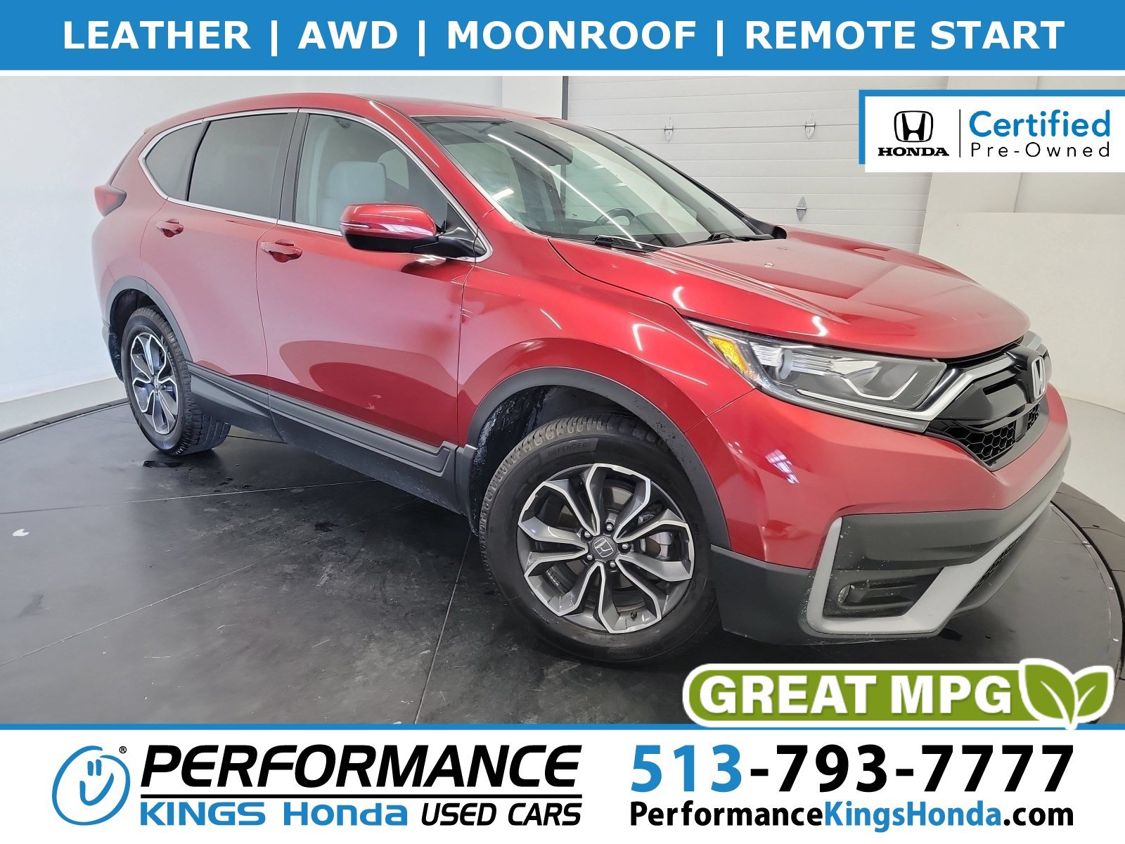 Used 2022 Honda CR-V EX-L image 1