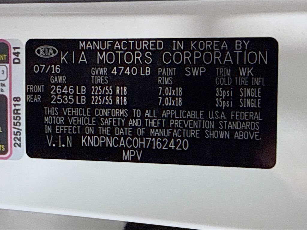 Used 2017 Kia Sportage EX w/ EX Premium Package image 35