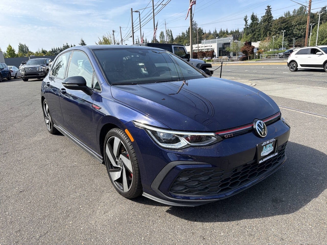Used 2023 Volkswagen GTI SE w/ SE Leather Package FWD image 9