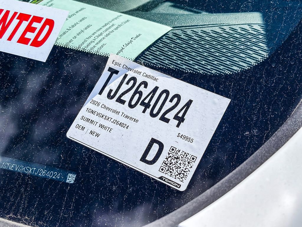 New 2026 Chevrolet Traverse LT w/ Enhanced Driving Package image 27