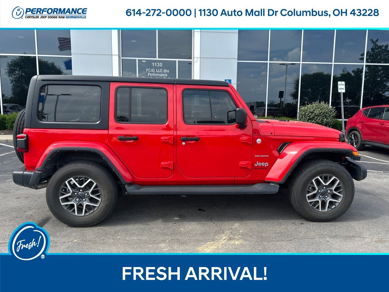 Used 2024 Jeep Wrangler Unlimited Sahara AWD/4WD image 7