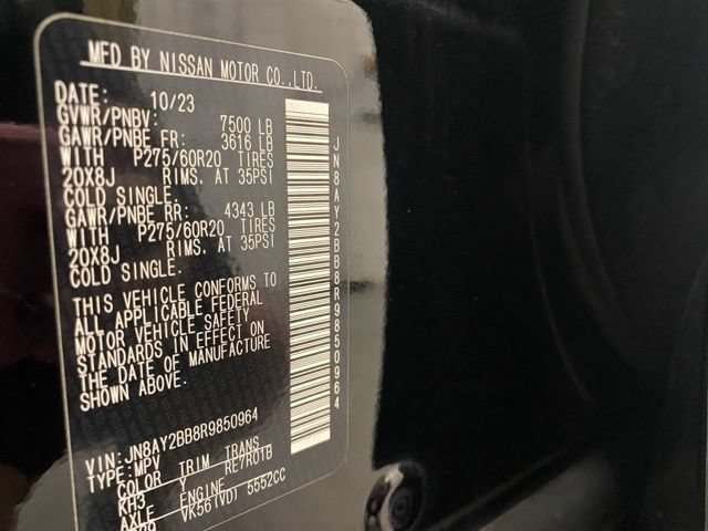 Used 2024 Nissan Armada SL w/ Midnight Edition Package AWD/4WD image 40