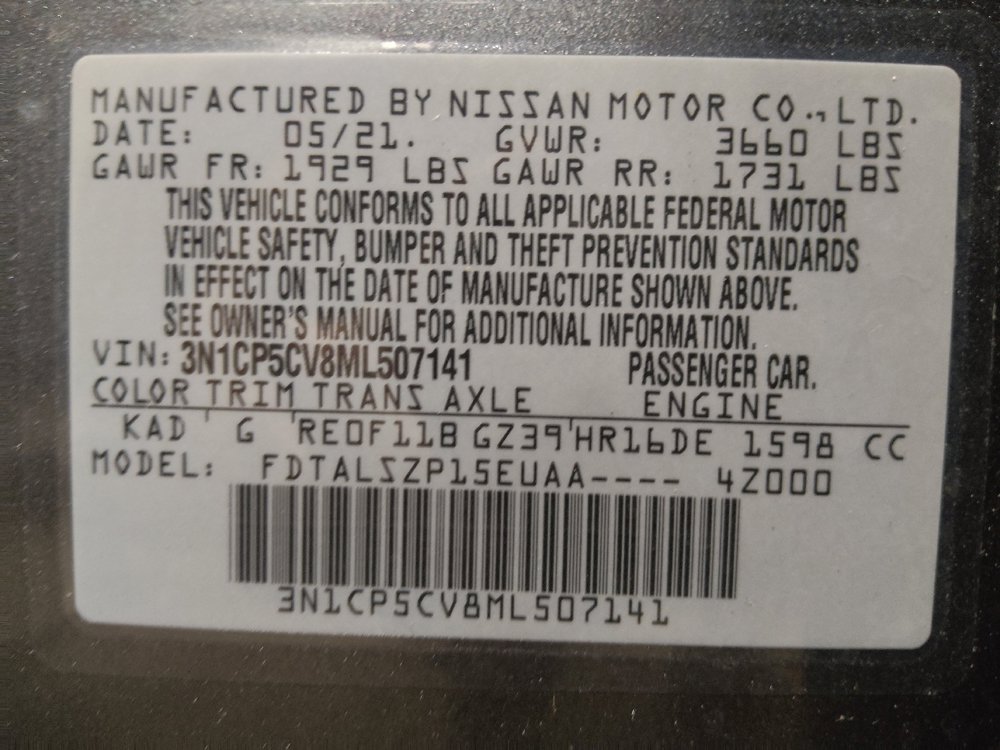 Used 2021 Nissan Kicks SV FWD image 33