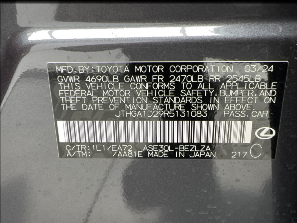Used 2024 Lexus IS 300 F Sport w/ Accessory Package 2 RWD image 56