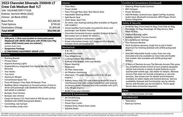 Used 2023 Chevrolet Silverado 2500 LT AWD/4WD image 35