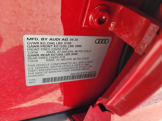 Certified 2025 Audi Q3 2.0T Premium Plus w/ Premium Plus Package AWD/4WD image 31