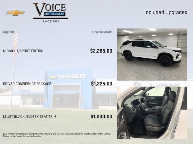 New 2026 Chevrolet Traverse LT w/ Midnight/Sport Edition image 4