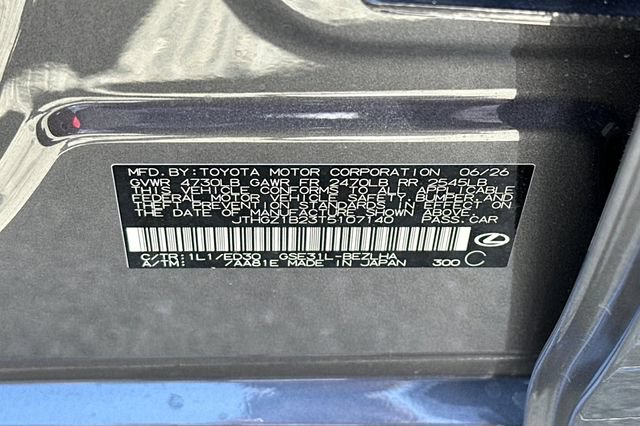 New 2026 Lexus IS 350 F Sport w/ Accessory Package Z1 RWD image 22