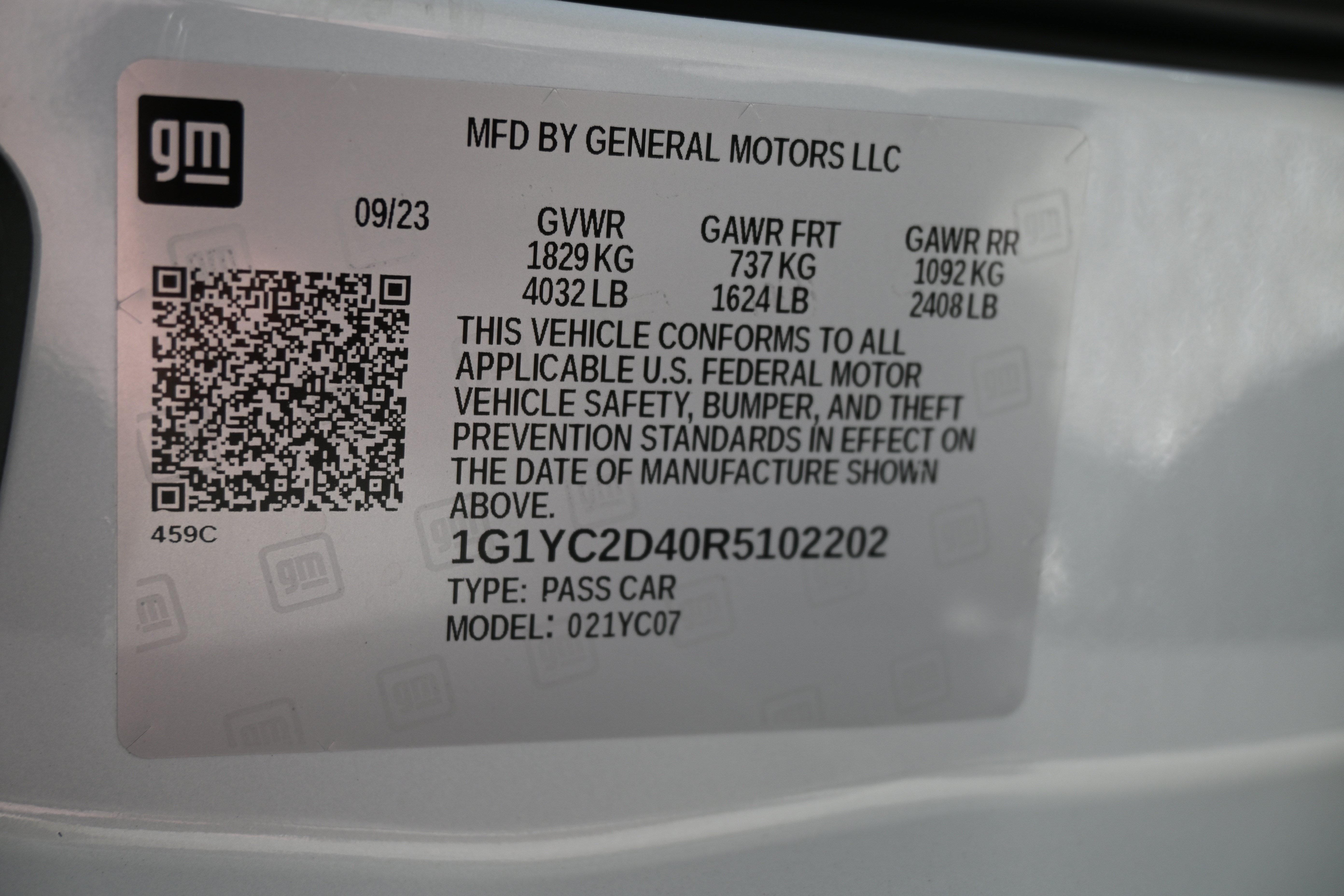 Used 2024 Chevrolet Corvette Stingray Premium Cpe RWD image 35