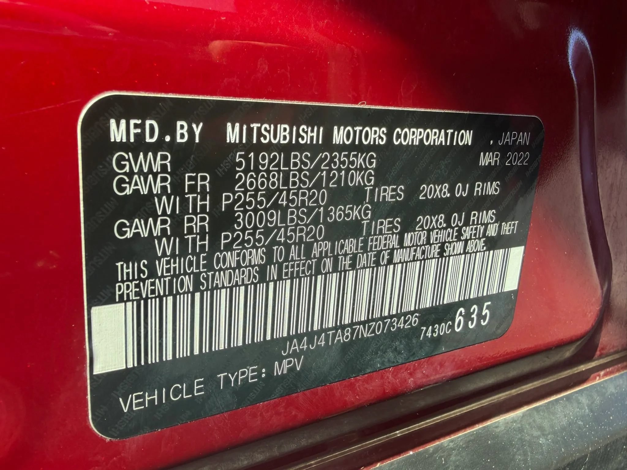 Used 2022 Mitsubishi Outlander ES AWD/4WD image 24