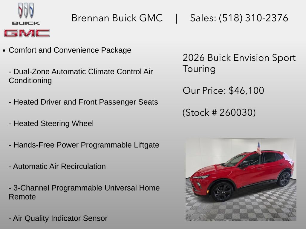 New 2026 Buick Envision Sport Touring AWD/4WD image 6