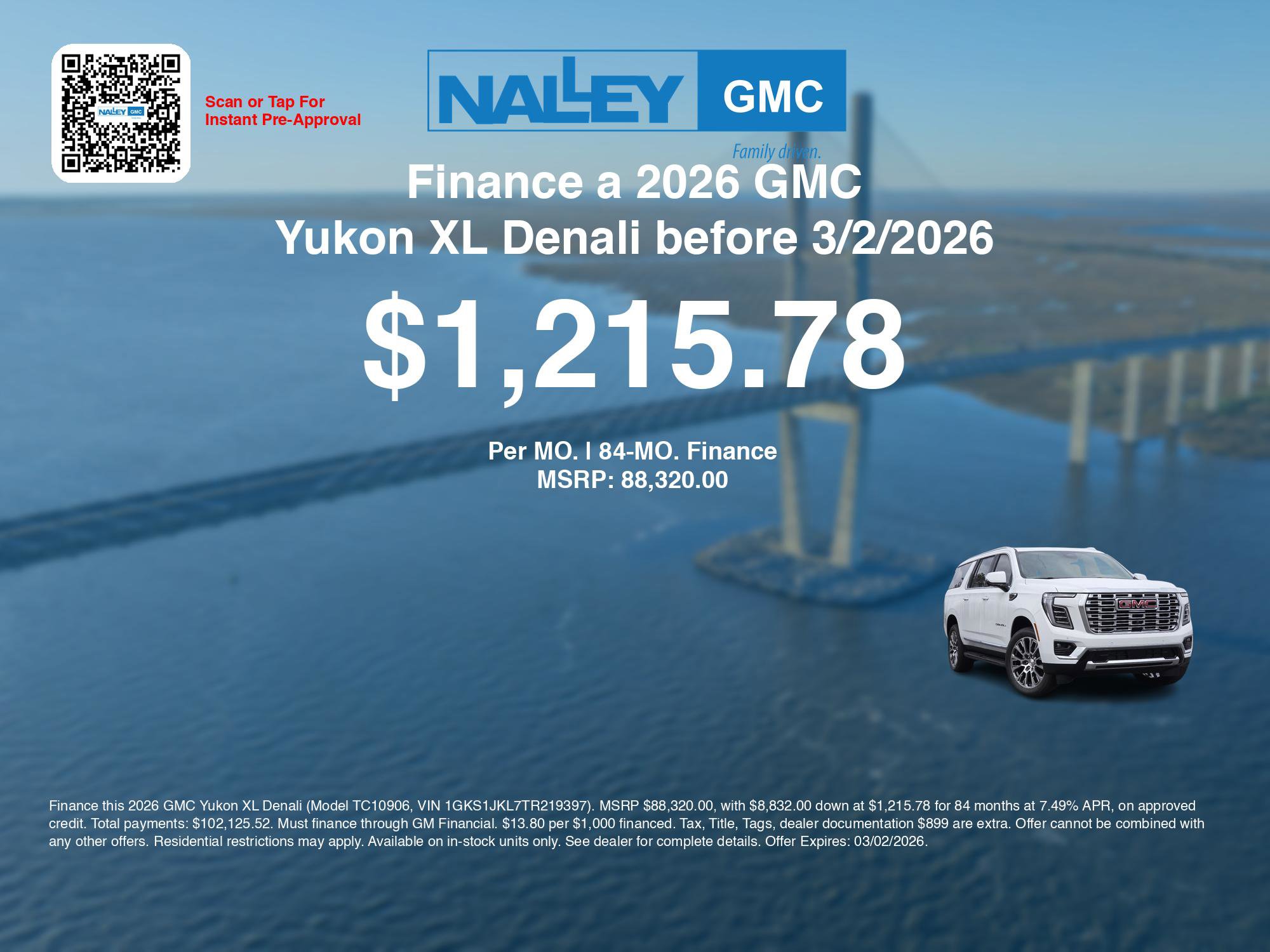 New 2026 GMC Yukon XL Denali image 7