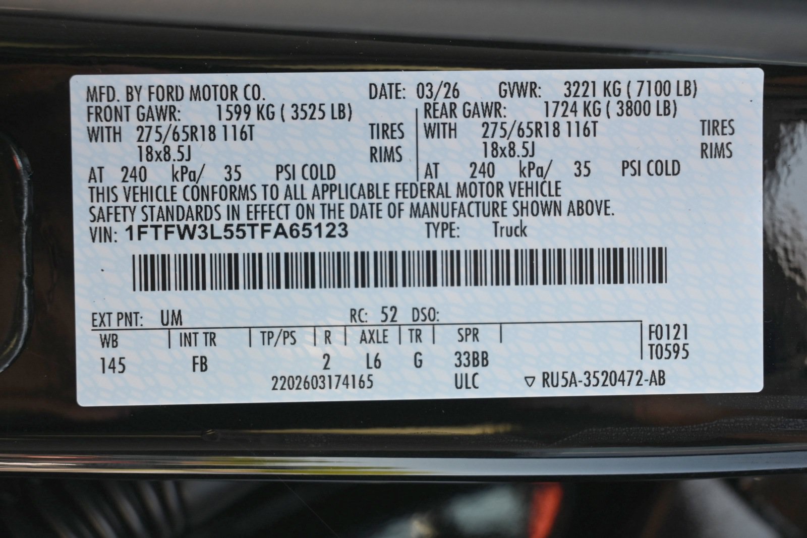 New 2026 Ford F150 XLT w/ Equipment Group 302A MID AWD/4WD image 15