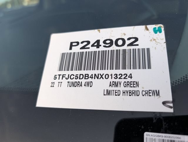 Used 2022 Toyota Tundra Limited AWD/4WD image 37