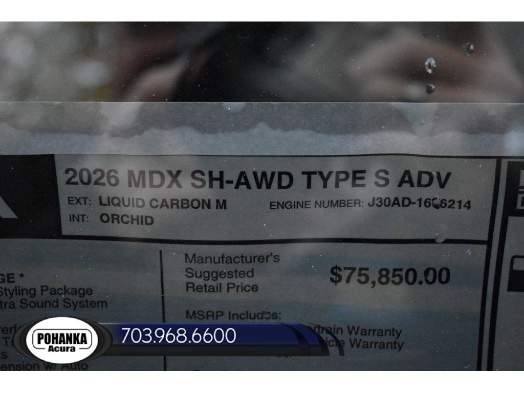 New 2026 Acura MDX Type S image 39