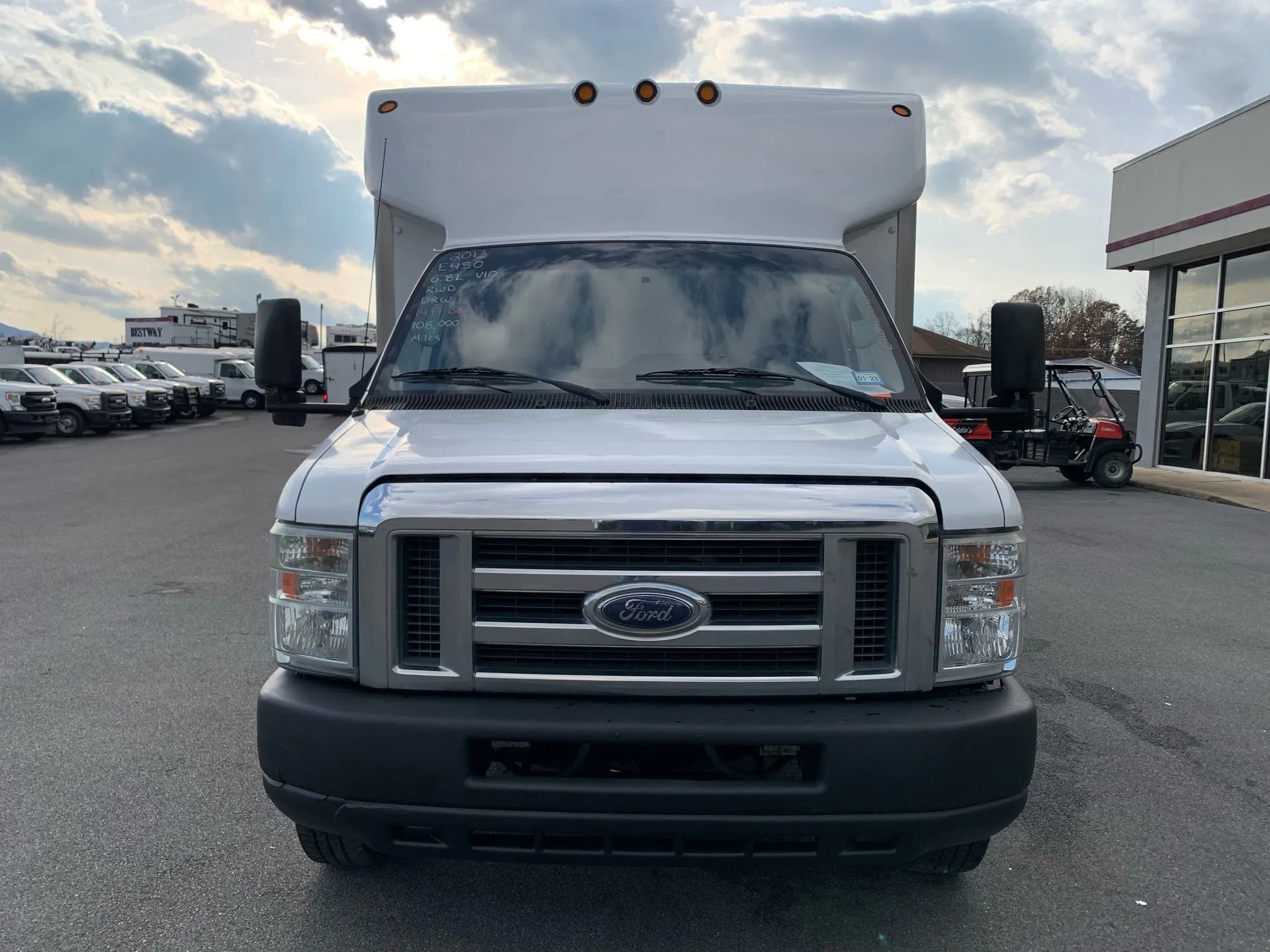 Used 2013 Ford E-450 and Econoline 450 Super Duty w/ PWR Locks & Windows Group RWD image 2