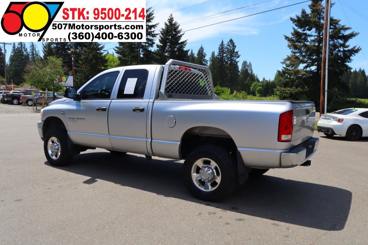 Used 2006 Dodge Ram 2500 Truck SLT w/ Quad Cab Big Horn Value Group AWD/4WD image 7