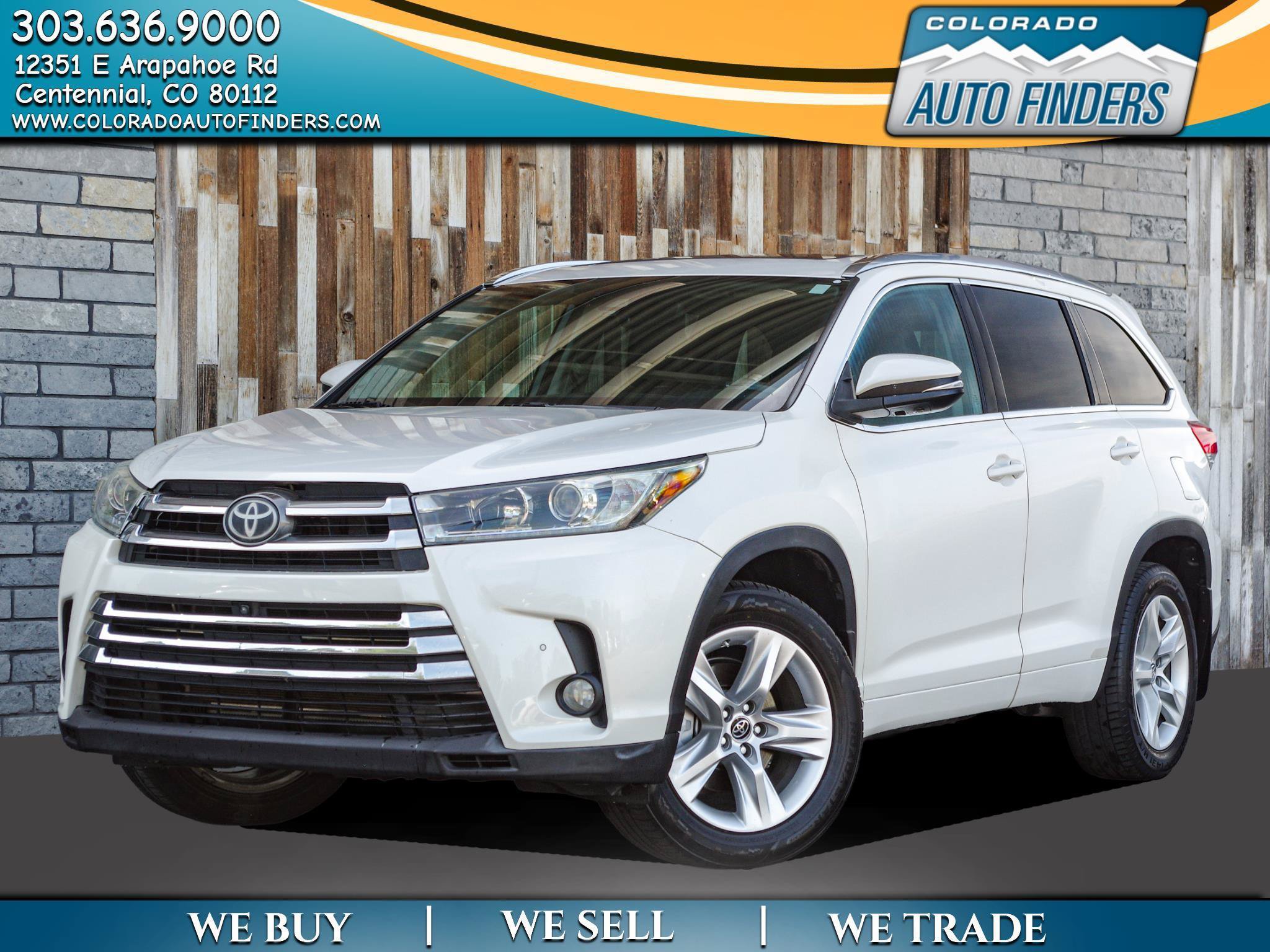 Used 2018 Toyota Highlander Limited Platinum AWD/4WD image 1