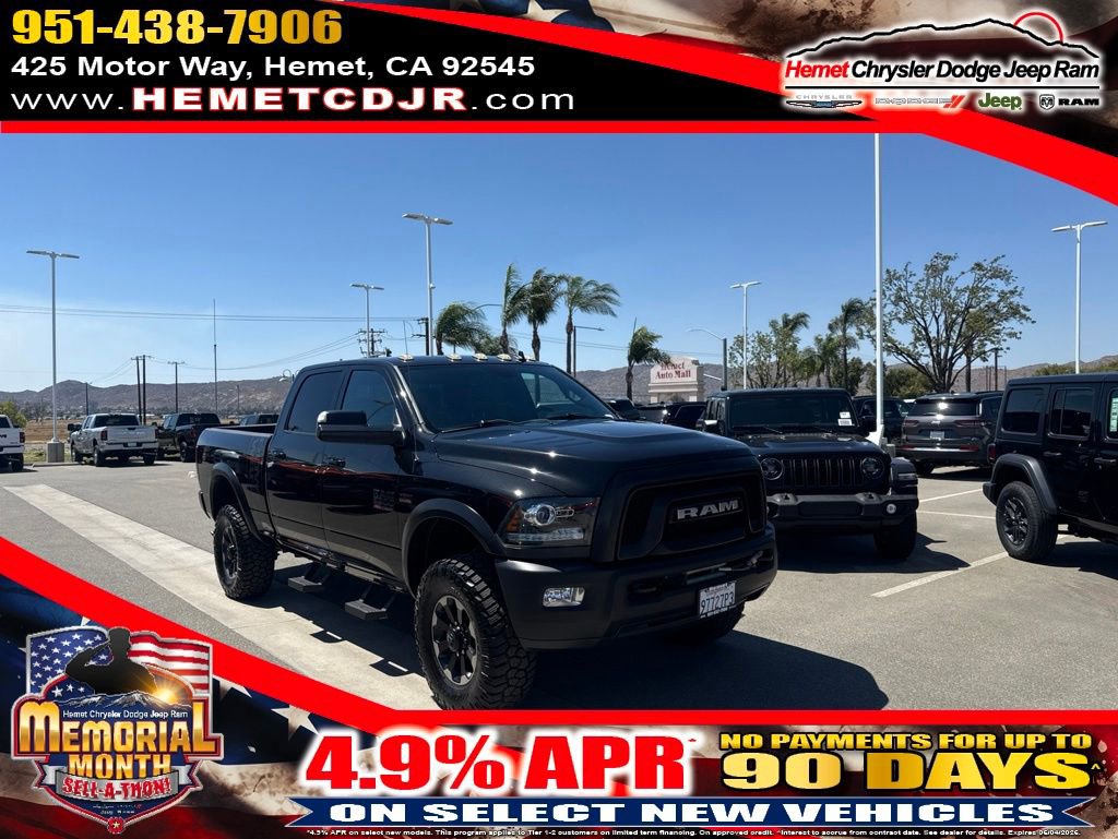 Used 2017 RAM 2500 Power Wagon w/ Luxury Group