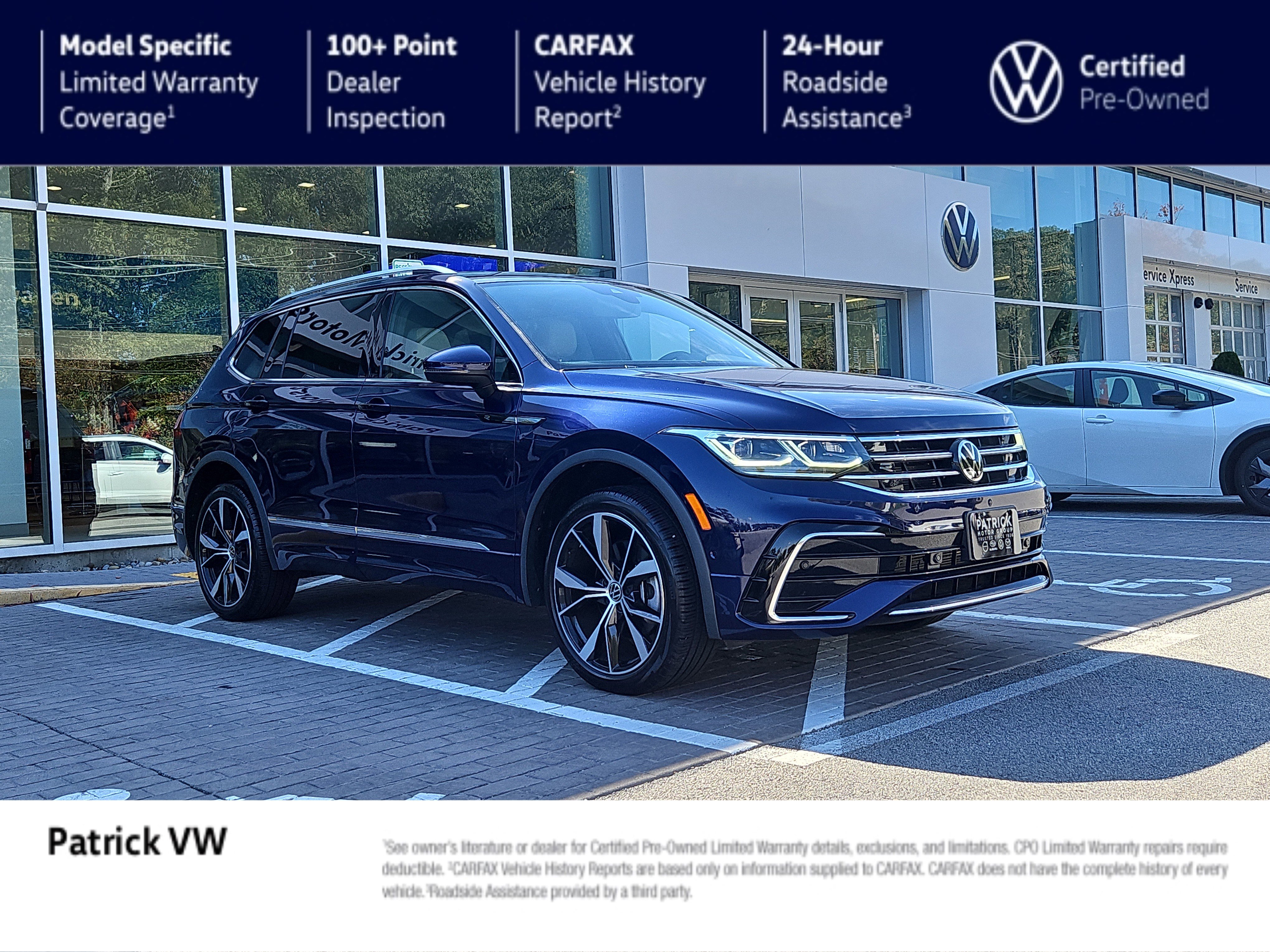 Certified 2022 Volkswagen Tiguan SEL R-Line